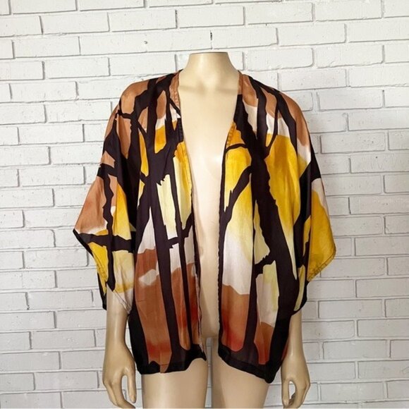 Mes Demoiselles Women’s Draped Silk Blouse - Size Small - Picture 5 of 14